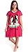 Women's V-Neck Nightshirts by LazyOne | Cute Pajamas Night Shirt + Sizes S/M and L/XL (Small/Medium, Cold Penguin)
