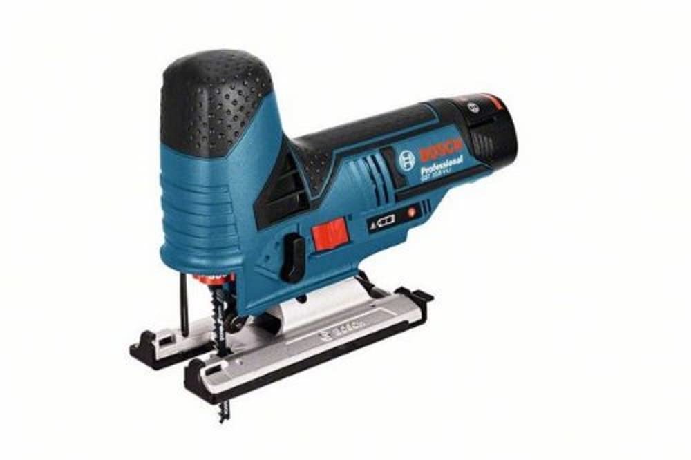 Bosch GST 10,8 V Li – Saw, Li-Ion, 10.8 V, 2 AH, 1.5 kg) Black, Blue