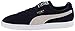 PUMA Men's Suede Classic + Sneaker, Peacoat/White, 10.5 M US