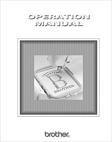 Brother Pc 8500 Pc 8500d Embroidery Machine Owners Instruction Manual Plastic Comb There And Back Amazon Com Books