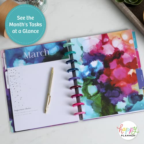 Happy Planner 2023 Daily Planner and Calendar, 12Month Daily, Weekly, and Monthly Planner, Jan