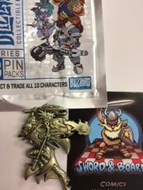 Blizzcon 2016 Collectible pin Series 3 Li-ming (GOLD)