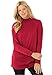 Woman Within Plus Size Perfect Long-Sleeve Mockneck Tee (Petite Available)