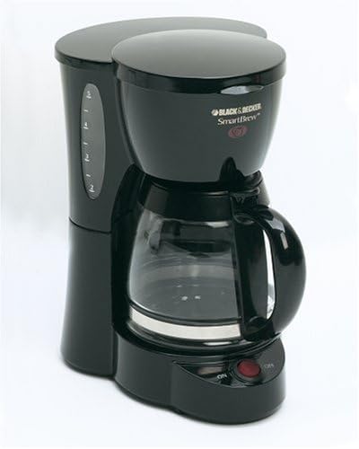 Black \u0026 Decker DCM500B SmartBrew 5-Cup Coffeemaker, Black Home \u0026 Kitchen