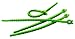 UT Wire Q Knot Outdoor Garden Reusable Tie, Green, green
