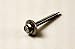#12 Neoprene EPDM Bonded Sealing Washers Stainless Steel 18-8, Neo Bond, 100 Pieces (#12 Neobond Washer 18-8)