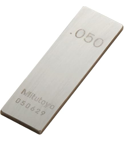 Bloc étalon Carré Mitutoyo En Acier - 0.1000 Pouce - Grade De Précision AS-1