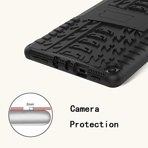 5 Maomi+Kickstand+Shock+Absorption+Resistant+Black+Black