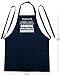 Funny Black Grilling Apron For Men Today's Forecast, Adjustable Chef Apron With Pockets, Witty Aprons For Outdoor Cooking