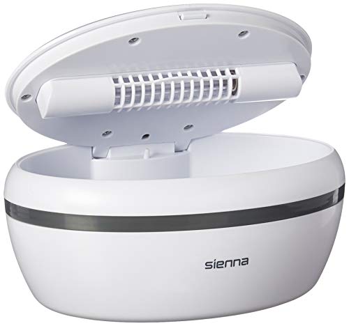 Sienna Lux UV Light Sterilizer & Sanitizer for Smartphones, Eyeglasses, Jewelry, Toys, Keys, Toothbrush and More - Eliminates Germs and Bacteria