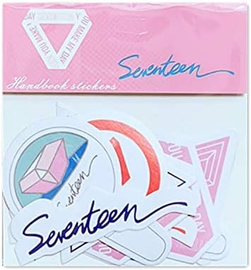 jlfhyg Trusted Kpop BTS Blackpink Twice GOT7 Seventeen Scrapbook Stickers Cardstock Stickers DIY Album Scrapbook Laptop Deco(Seventeen)