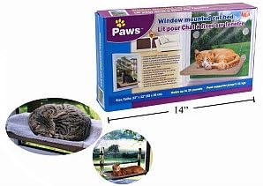12x22 inch Window Mounted Cat Bed