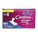 Carefree Body Shape Thin Unscented, 60 Count (Pack of 2)