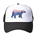 Waldeal Bear Mountain Youth Toddler Mesh Hats Boys and Girls Baseball Trucker Cap Black