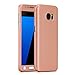JNSupplier 360° Full Coverage Hybrid Hard Case Cover + LCD Screen Protector for Samsung Galaxy S7 Edge (Rose Gold)