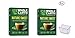 Whole Earth Sweetener Company Nature Sweet Stevia & Monk Fruit, 40 Count Boxes (pack of 2 Boxes) with Packet Caddy