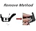 BeneStellar Fitbit Surge Band, Newest TPU Bracelet Strap Small&Large Replacement Band for Fitbit Surge Watch Fitness Tracker WatchBand Wristband Accessories (Black, Small(5.5