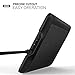 MoKo Case for Kindle Paperwhite, Premium PU Leather PC Hard Shell Smart Stand Cover Fits All Paperwhite Generations Prior to 2018 (Will not fit All-New Paperwhite 10th Generation), Black