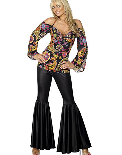Smiffy's Bell Bottom Hippie Chick Costume