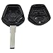 Heart Horse 3 Button Remote Key Shell Cover Fob Case Compatible with Porsche Boxster  S 911 968 996 Cayenne