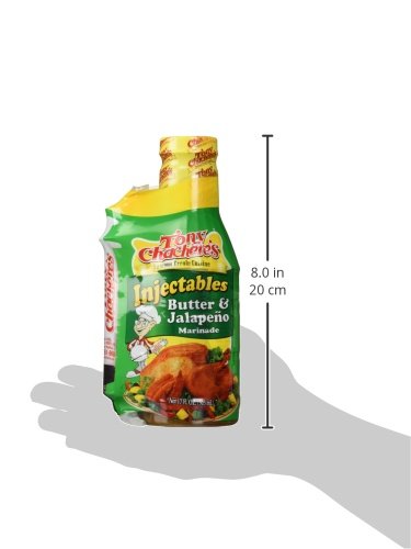 Tony Chachere's Creole Butter and Jalapeno Marinade, 17 Oz (Pack of 1)