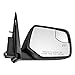 Passengers Power Side View Mirror Heated Blind Spot Glass Replacement for 2008-2012 Escape 2008-2011 Mariner & Hybrid
