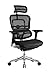 Eurotech Seating Ergo Elite High Back Chair, Black