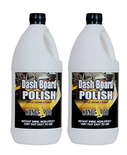 KANGAROO Dashboard & Leather Polish 1 Litre (Pack of 2) KANGAROO Dashboard & Leather Polish 1 Litre (Pack of 2)