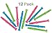 Pack Of 12 Plastic Recorders 5.5 Inches Assorted Colors – Plastic Flute Musical Instruments - For Kids Great Party Favors, Bag Stuffers, Fun, Toy, Gift, Prize - By Kidsco