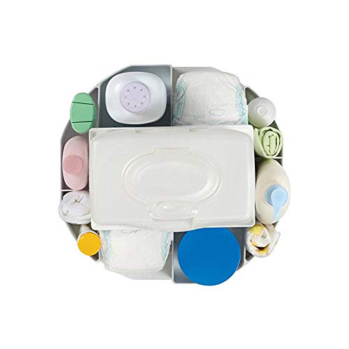 5 Dexbaby+Changing+Station+Toddler+Organizer