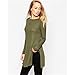 Knit Loose Pullover T Shirt HN 2016 Women Blouse Long Sleeve Tops Clearance