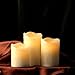Flameless Candles LED Drip Candles Set of 4