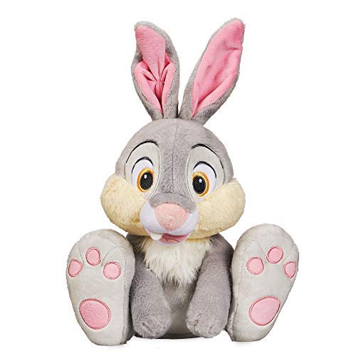 Disney Store Thumper Medium Soft Plush Toy, Bambi, 35cm/13”, Cuddly Bunny with Soft Feel Finish, Embroidered Details and Fluffy Trims, Suitable for All Ages