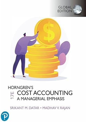 Amazon.com: Cost Accounting: A Managerial Emphasis: 9780132567466
