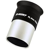 SVBONY Telescope Eyepiece 1.25'' Fully HD Coated Blue Film Lens Plossl 4mm Wide Angle Long Eye Relief Watch Bright Celestial Observations Nebula