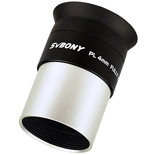 UPC 714559036839, SVBONY Telescope Eyepiece Lens 1.25&#39;&#39; 31.7mm Plossl 4mm Fully HD Coated for Broad Field Lunar Observations with Soft Rubber Eye Guard