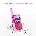 SnowCinda Walkie Talkies for Kids, Toys for 3-12 Year Old Girls with 22 Channels 2 Way Radio 3 Miles Long Range Toy for Outside Adventures, Best Gifts for 3-12 Year Old Girls