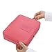 JIARUO Multi-function Makeup Cosmetic Bag Toiletry Travel Kit Organizer (watermelon red)