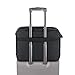Solo New York Briefcase - Laptop Carrying Bag for Women & Men, Brief for Travel & Work, Front Zippered Pocket, Adjustable Shoulder Strap, Fits 17.3