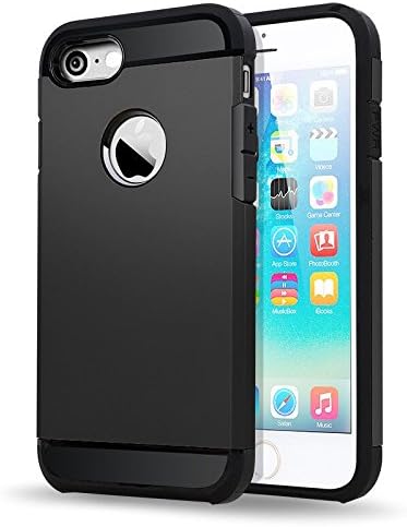 iPhone 7 Protective Cell Phone Case By Class Electronics – Dual Layer Shockproof, Scratch Resistant, Protective Construction - Stylish Design – Steady Nonslip Grip
