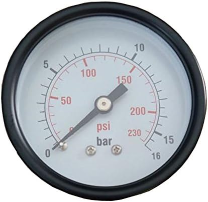 Manometer FIAC 780 Ã & # x2DC; 50 Rear Connector 16 Bar