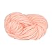 Mangocore Hand Knitting Blanket Hats Super Thick Chunky Yarn Roving Bulky Yarn 250g per lot (PEACH PINK)