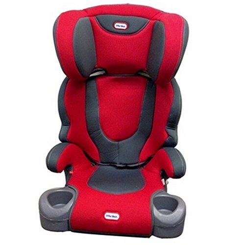 New Little Tikes Red High Back Car Booster Seat Chair Group 2/3 With Head And Side Impact