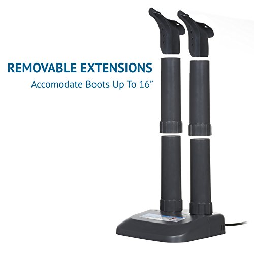 LiveFine Boot Dryer – Electric Heated Air Dryer for Snow Boots, Shoes, Gloves & Other Winter Gear & Footwear – Fast, Quiet Dryer Eliminates Dampness & Prevents Odor from Water, Sweat, Mold & Bacteria - Thumbnail 3