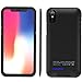 Balleay Art Wireless Battery Charging Case 4000Mah Magnet Bracket Portable Cover Charger Compatible Phone Cases with iPhone X /8/7 and More