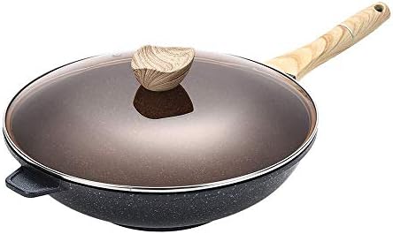 中華鍋 キッチン ダイニングルームに最適maifan Stone焦げ付き防止パン32cmプロフェッショナルシェフキッチン用品 ブランド買うならブランドオフ Color One Size Size As Picture