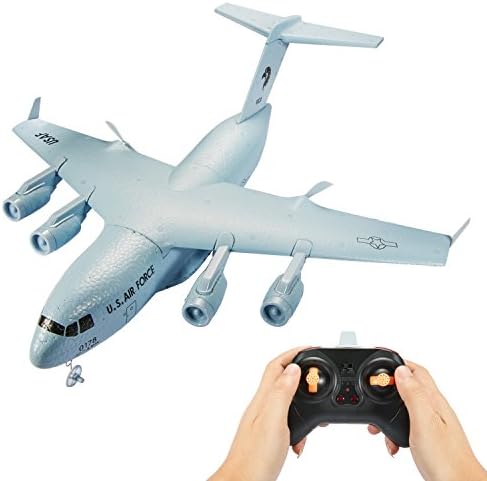 iHobby RC Plane - 2.4Ghz 2 Channels RC Airplane, RC Aircraft, Navy Blue