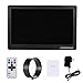 Andoer HD LCD Digital Photo Picture Frame 10 inch Wide Screen High Resolution 1024x600 Clock MP3 MP4 Video Player with Remote Control