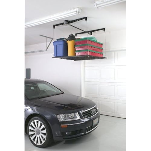 Racor PHL-1R Pro HeavyLift 4-by-4-Foot Cable-Lifted Storage Rack Tools & Home Improvement, Storage & Home Organization, Garage Storage, Bike Racks & Stands