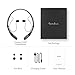 COULAX Bluetooth Headphones CX07 Magnetic  Wireless Neckband Headset Waterproof Stereo In-Ear Earbuds with Mic (10 Hours Playtime, CVC 6.0 Noise Cancelling,Silicone Gel Surface)